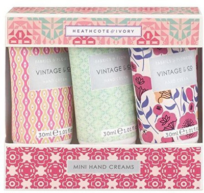

Heathcote & Ivory Fabric & Flowers Mini Hand Creams(3 ml)