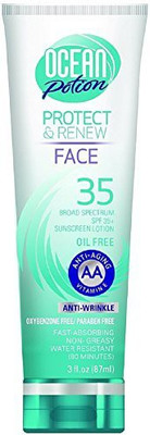 

Ocean Potion Protect & Renew Face Sunscreen Lotion(88.73 ml)