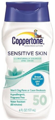 

Coppertone Sensitive Skin Sunscreen Lotion(177 ml)