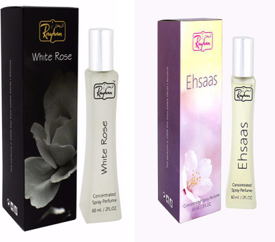 

Rayhan Enterprise WHITE ROSE ANF EHSAAS Eau de Parfum - 60 ml(For Men & Women)