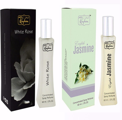 

Rayhan Enterprise WHITE ROSE & JASMINE Eau de Parfum - 60 ml(For Men & Women)