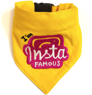 

That Dog In Tuxedo Bib, Bandana for Dog(Yellow