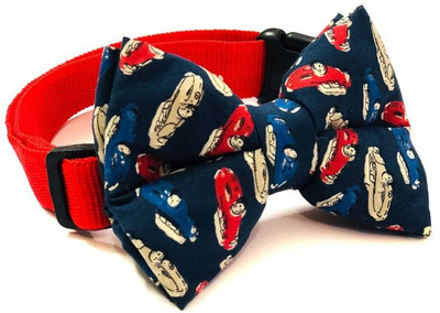 

That Dog In Tuxedo Bow, Bow Tie for Dog(Blue