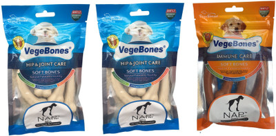 

Nap Pet India Hip & Joint and Immune Care Chicken Dog Chew(450 g, Pack of 3)