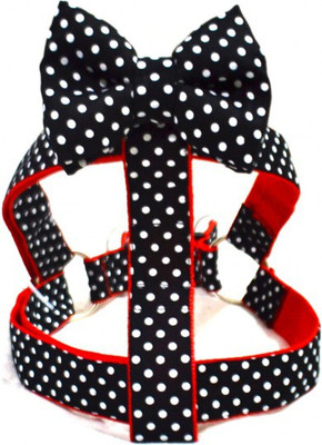 

That Dog In Tuxedo Beetles Dog Buckle Harness(, black