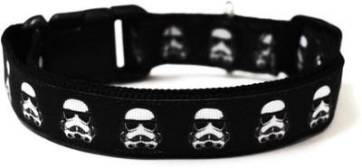 

That Dog In Tuxedo Stormtroopers Dog Everyday Collar(Medium, black)