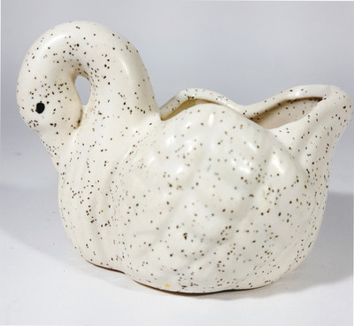 

CROCKTO Ceramic White Swan Handmade Bonsai Succuulent Planter Pots/Indoor Planter/Plant Container Fancy Decorative Planter, SIze 3 Inches Plant Container Set(Ceramic)
