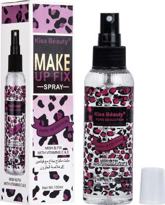 

Kiss Beauty Makeup Fixer Spray Primer - 130 ml(Transparent)