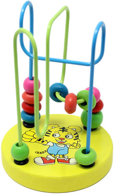 

Tootpado Wooden Beads Maze Toys For Kids - Yellow (1TNG100)(1 Pieces)
