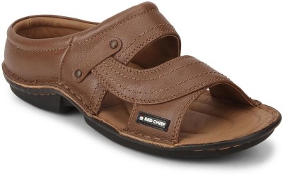 10% OFF on Red Chief Men Tan Sandals on 