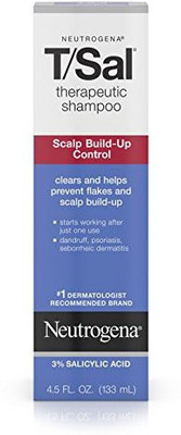 

Neutrogena T/Sal Therapeutic Shampoo, Scalp Build-Up Control 4.5 Oz(Multicolor)