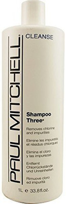 

Paul Mitchell Shampoo Three Removes Chlorine And Impurities(1 L)