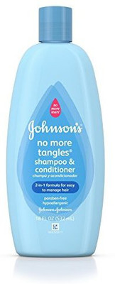 

Johnson's JohnsonS No More Tangles Extra Conditioning Shampoo & Detangler(532.33 ml)