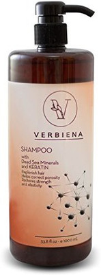 

Verbiena Dead Sea Salt With Keratin Complex Hair Growth Treatment Shampoo With Dead Sea Salt Minerals(1000 ml)