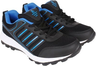 

NRGY Power Play Running Shoes For Men(Black, Blue