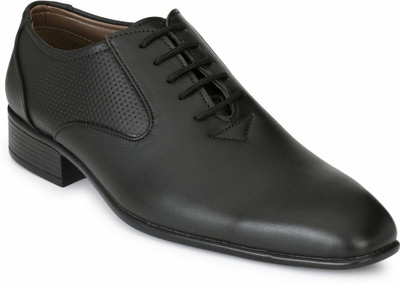 

Levanse Leather Formal shoes Lace Up For Men(Black