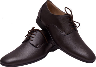 

Enzo Cardini Enzo Cardini Men's Brown Original Leather Formal Shoes Derby For Men(Brown