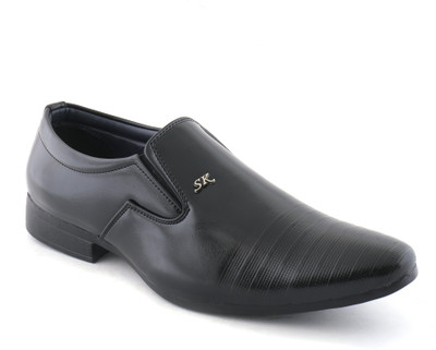 

JERKEY BLACK-F02 Slip On For Men(Black
