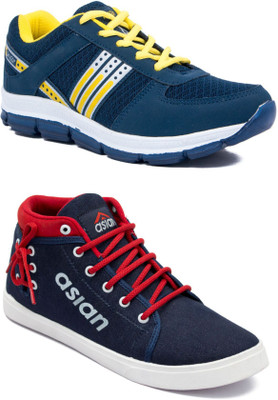 

Asian Walking Shoes,Training Shoes,Casual Shoes,Sports Shoes,Men Combos Running Shoes For Men(Multicolor
