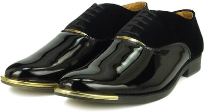 

Ripley Ripley Fermani Series With Lace Up Black Party Wear For Men(Black