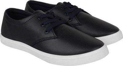 

Aero Canvas Sneakers For Men(Black, Navy