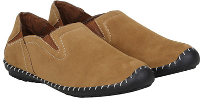 

Kraasa Art Full Loafers For Men(Tan