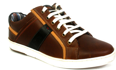 

Hitz Tan Leather Casual shoes Casuals For Men(Tan