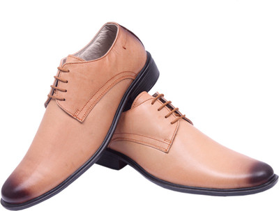 

Wilson America Wilson America Genuine Leather Slip On Men Formal Shoes (Tan) Lace Up For Men(Tan