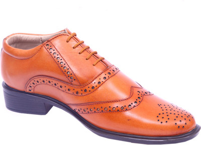 Wilson America Brogues For Men(Tan, Brown