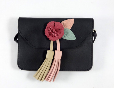 

SB Girls Black PU Sling Bag