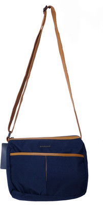 1 OFF on Fastrack Brown Blue Sling Bag stylish bag on Flipkart PaisaWapas