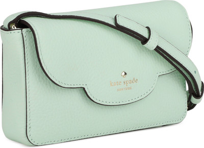 

Kate Spade Women Casual Green Genuine Leather Sling Bag