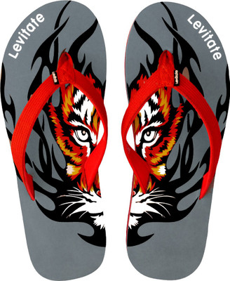 

Levitate Tiger Slippers, Grey red