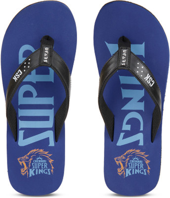

Seven By MS Dhoni CSK Flip Flops, Navy/r.blue