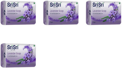 

Sri Sri Tattva Lavender Soap(300 g, Pack of 4)