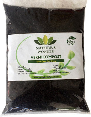 

Nature's Wonder Vermi Compost 100% Organic & Natural plant food ( 5 Kg ) Soil Manure(5 kg Powder)