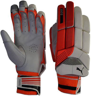 

Puma EVO 5 BATTING GLOVES MENS RH (ORANGE WHITE) Batting Gloves (Men, Multicolor), White/orange