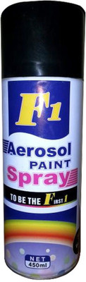 generic SHINING BLACK Spray Paint 450 ml(Pack of 1)
