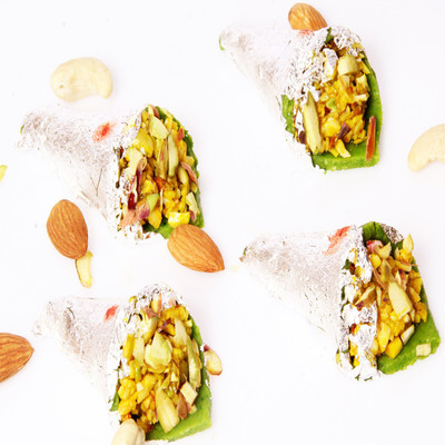 

Ghasitaram Gifts Kaju Gulkand Paan(400 g, Box)
