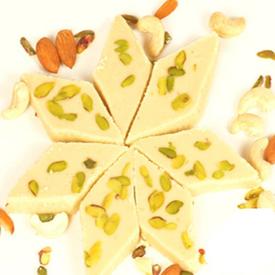 

Ghasitaram Gifts Sugarfree Without Warak kaju katli(200 g, Box)
