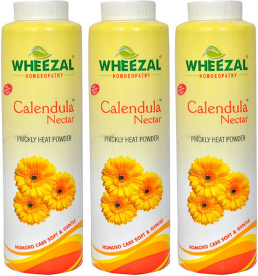 

Calendual Nector Wheezal Calen. Nector Prickly Heat Powder (100 gm, Pack of 3)(100 g)