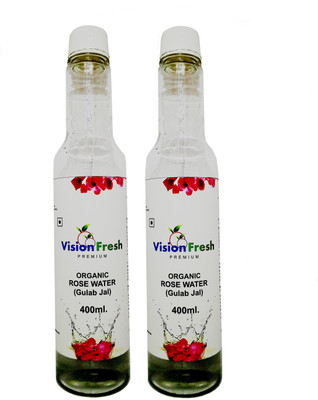 

Vision Fresh Organic Rose Water(800 ml)