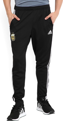 Buy ADIDAS Argentina Solid Men Black Track Pants on Flipkart