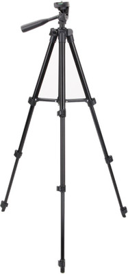 

ReTrack 3Way Adjustable Head Aluminum Tripod(Black, Supports Up to 1000 g)