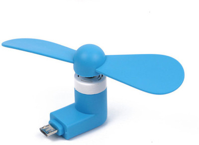 

Novo Style Mini Portable Cell Phone Fan Mini Electric Fan USB2.0 Phone Fan Phone Fan for Android gjh_80 USB Fan(Blue)