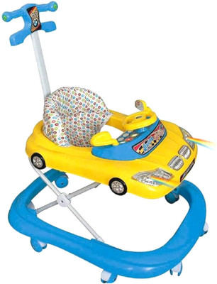 

ODELEE Musical Activity Walker With Parent Rod(Blue)