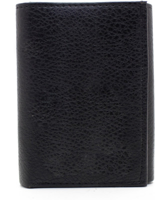 

Nietz Men Black Genuine Leather Wallet(4 Card Slots)