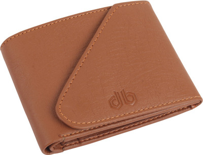 

Designer Bugs Men Tan Artificial Leather Wallet(3 Card Slots)