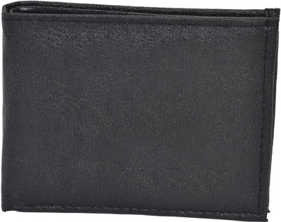 

SFN Men Black Artificial Leather Wallet(5 Card Slots)