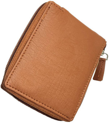 

Wildland Men Tan Artificial Leather Wallet(3 Card Slots)